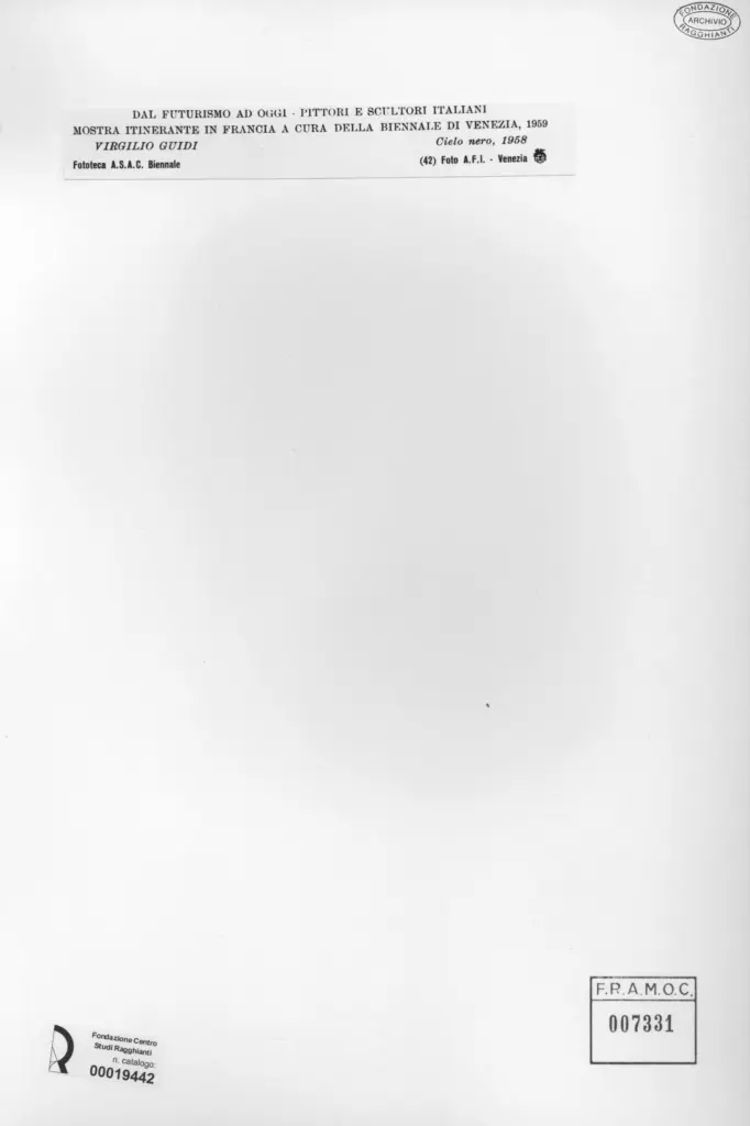 A.F.I. Agenzia Fotografica Industriale , retro