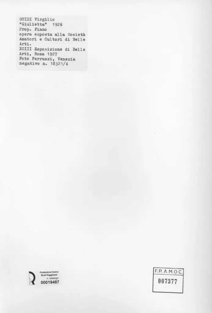 Fotografia Ferruzzi , retro