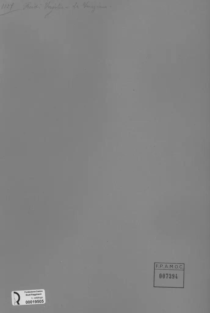 Anonimo, Anonimo , retro