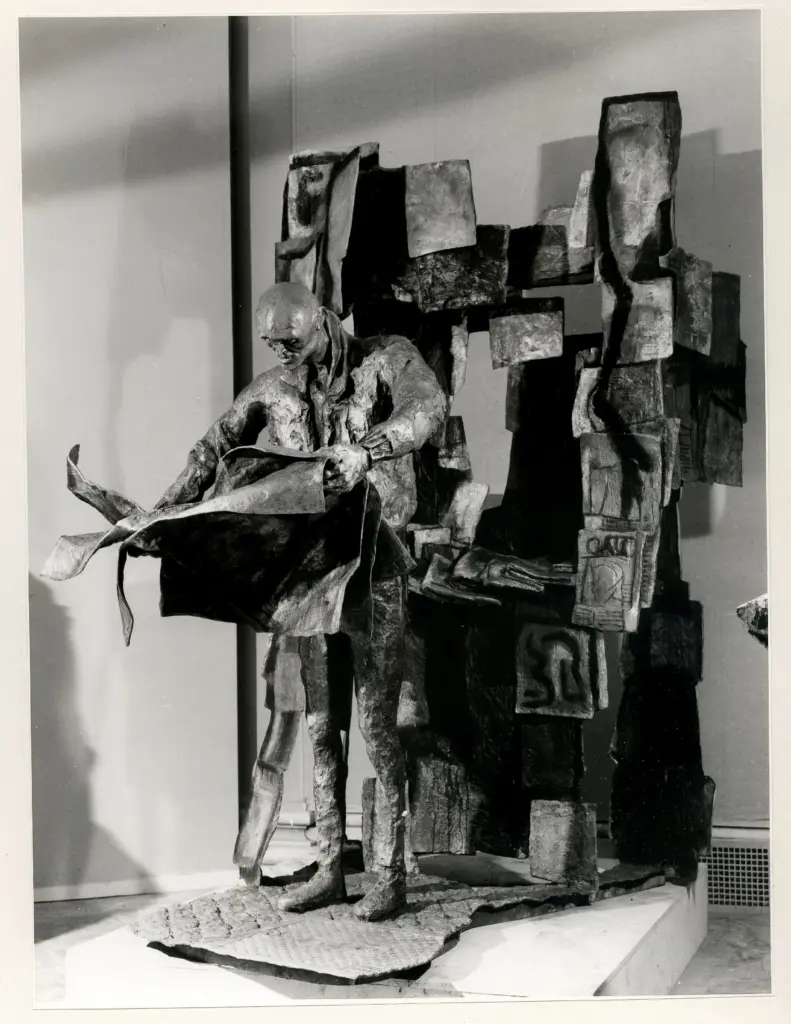 Guttuso, Renato , Uomo che legge