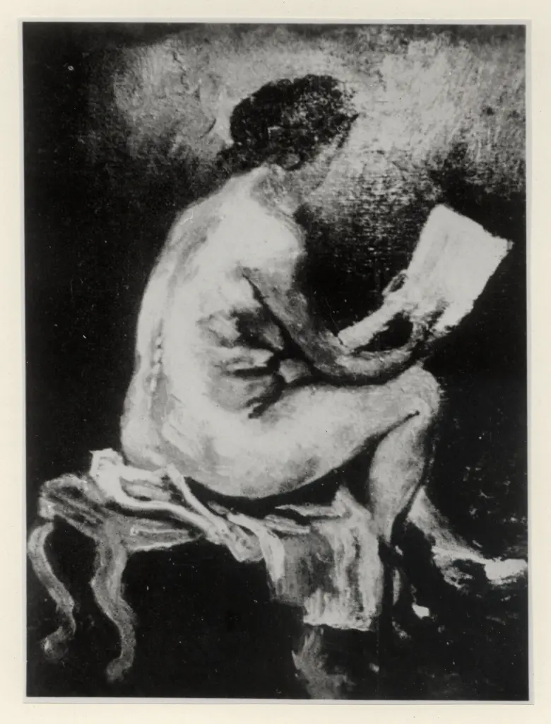 Guttuso, Renato , Nuda piccola seduta