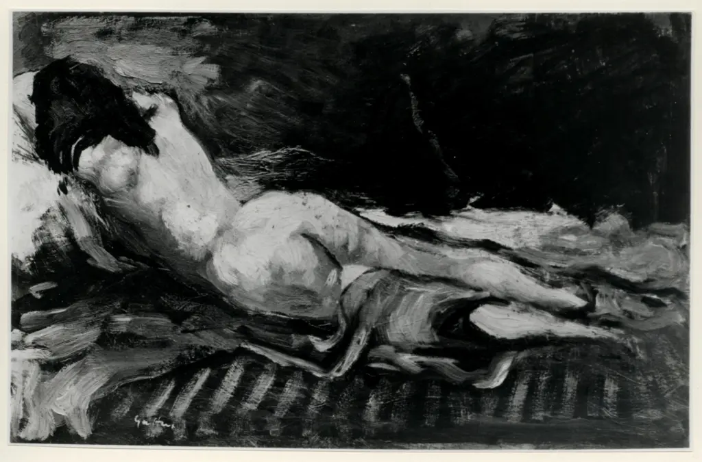 Guttuso, Renato , Piccolo nudo