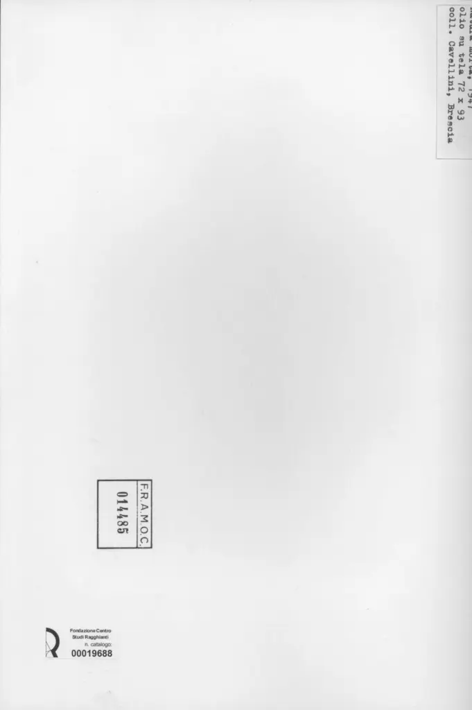 Guttuso, Renato - sec. XX - , retro