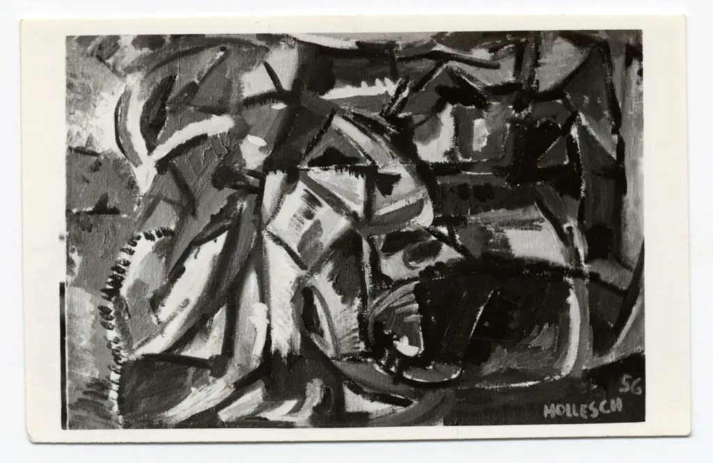 Hollesch, Carlo , Paesaggio rosa