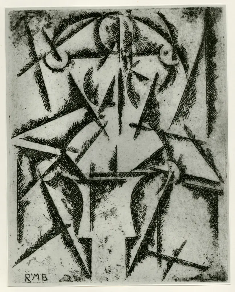 Iras Baldessari, Roberto , Donna alla toilette