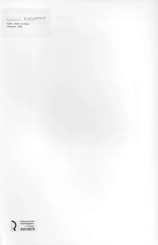 Anonimo, Anonimo , retro