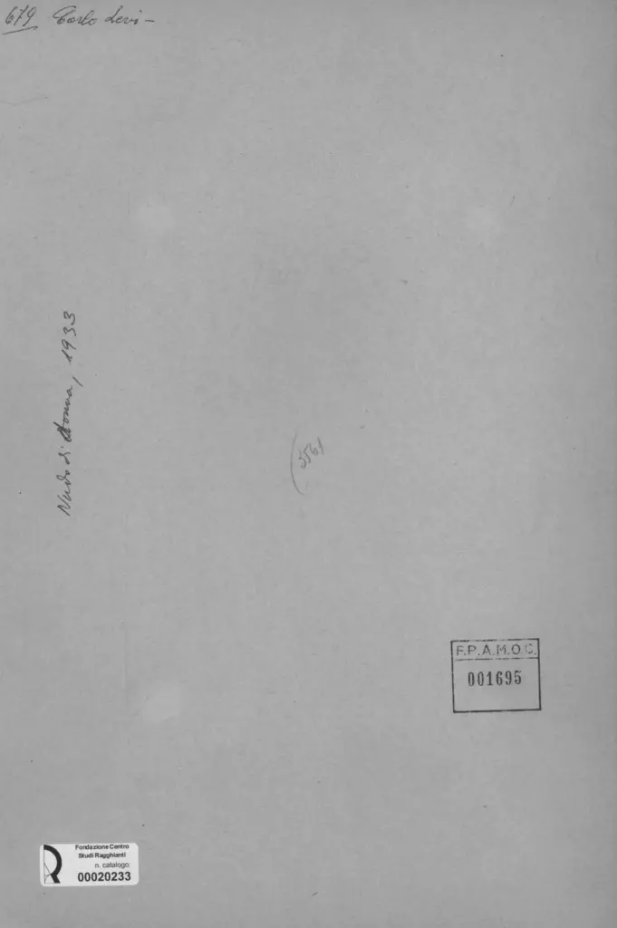 Anonimo, Anonimo , retro