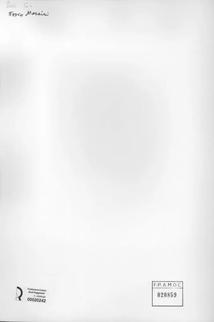 Anonimo, Anonimo , retro