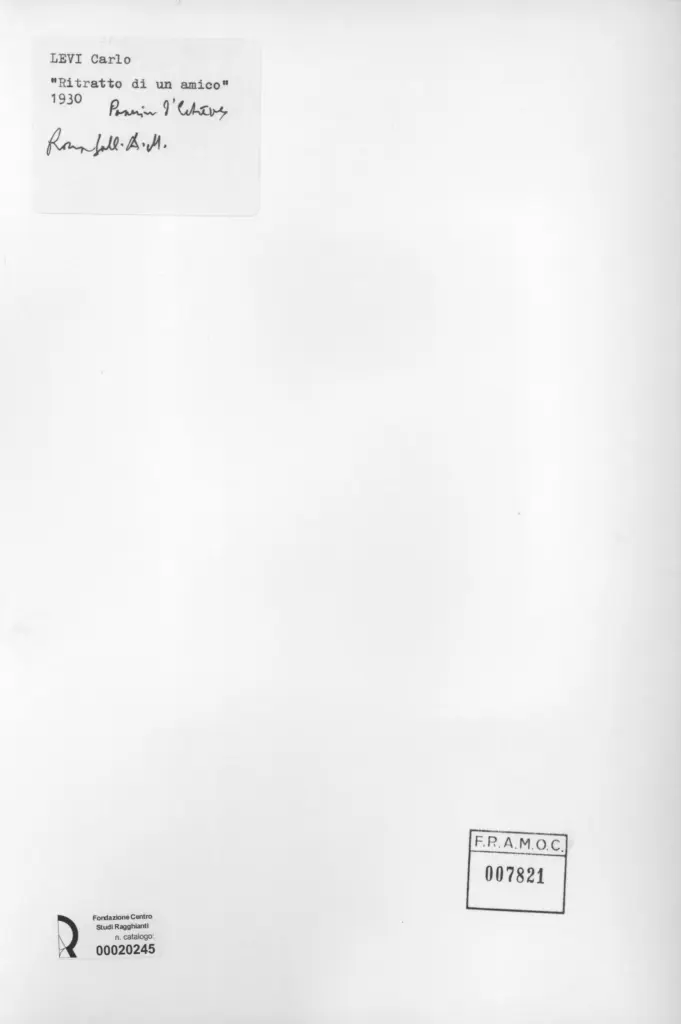 Anonimo, Anonimo , retro