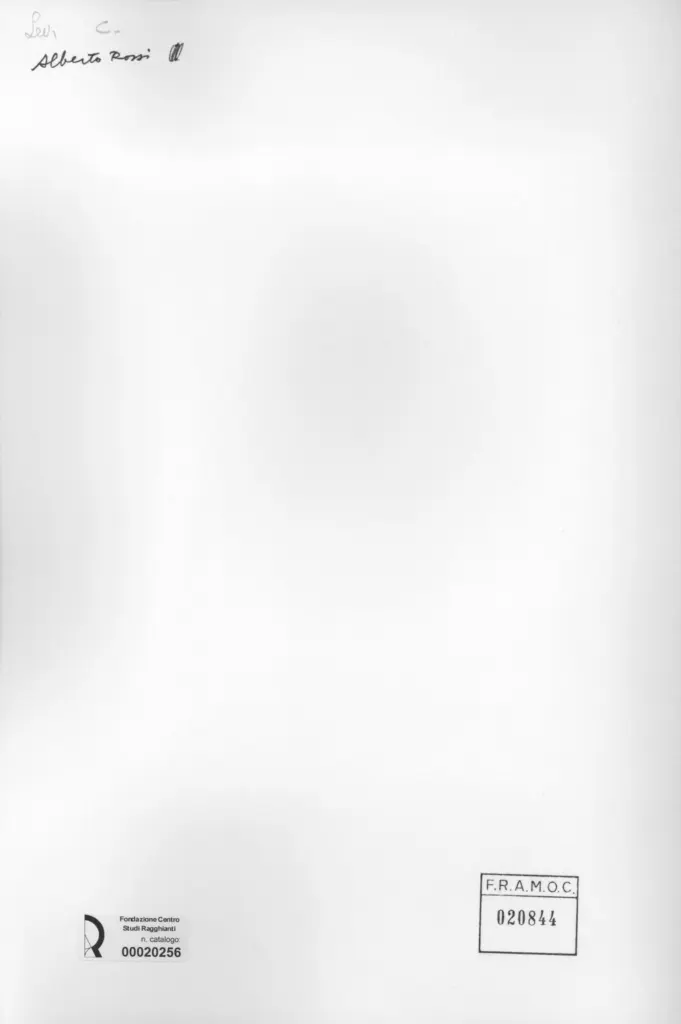 Anonimo, Anonimo , retro