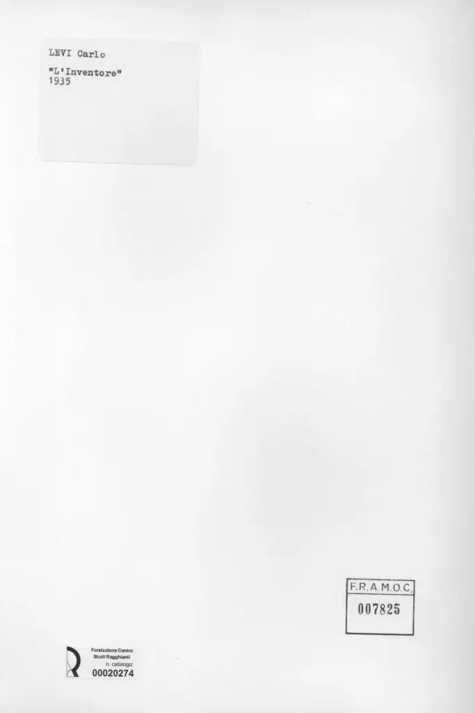 Anonimo, Anonimo , retro