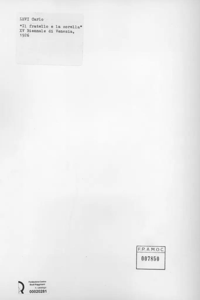 Anonimo, Anonimo , retro