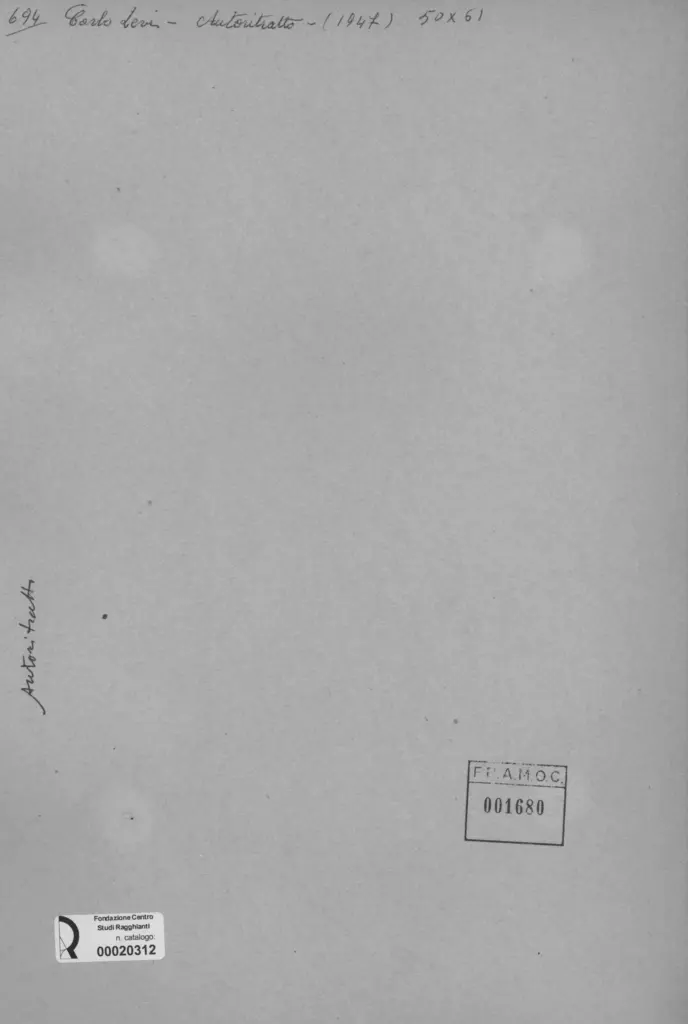 Anonimo, Anonimo , retro