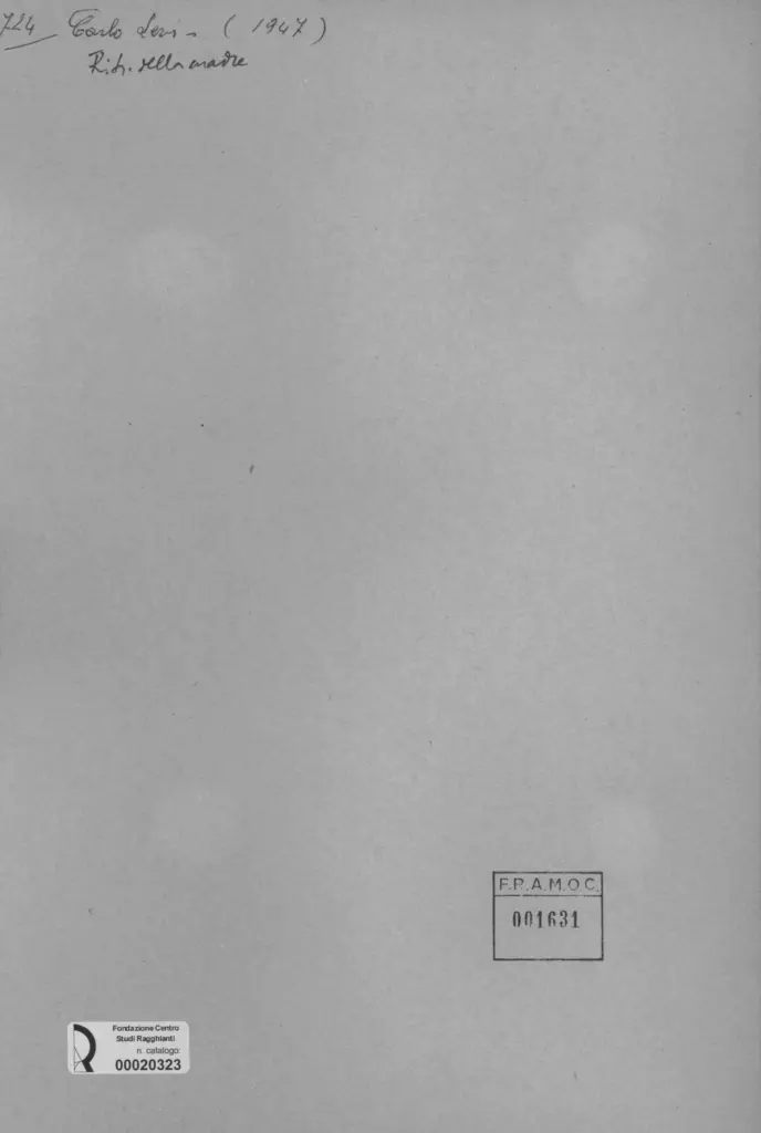 Anonimo, Anonimo , retro