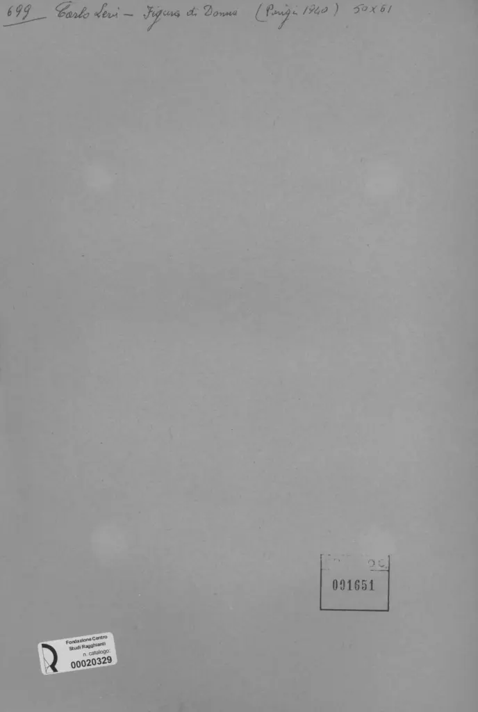 Anonimo, Anonimo , retro