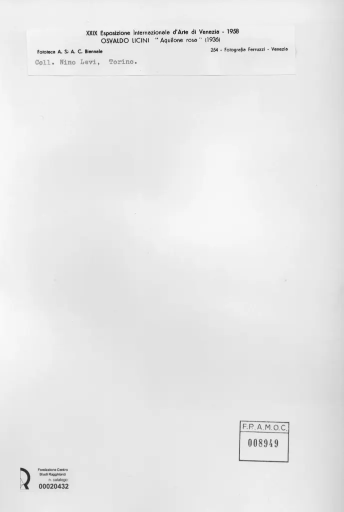 Anonimo, Anonimo , retro