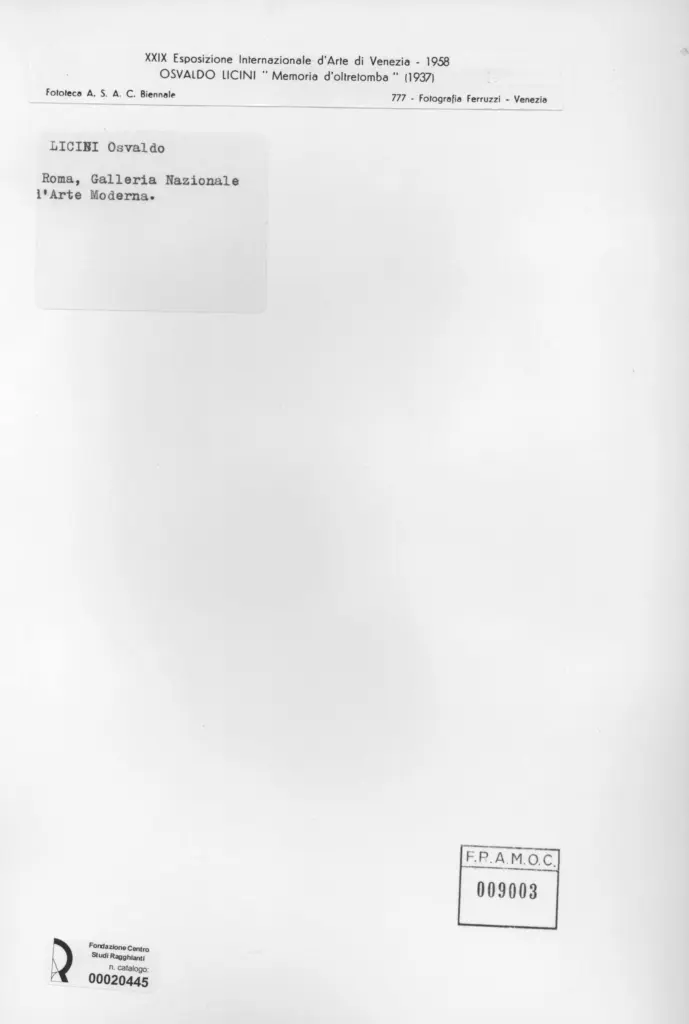 Fotografia Ferruzzi , retro