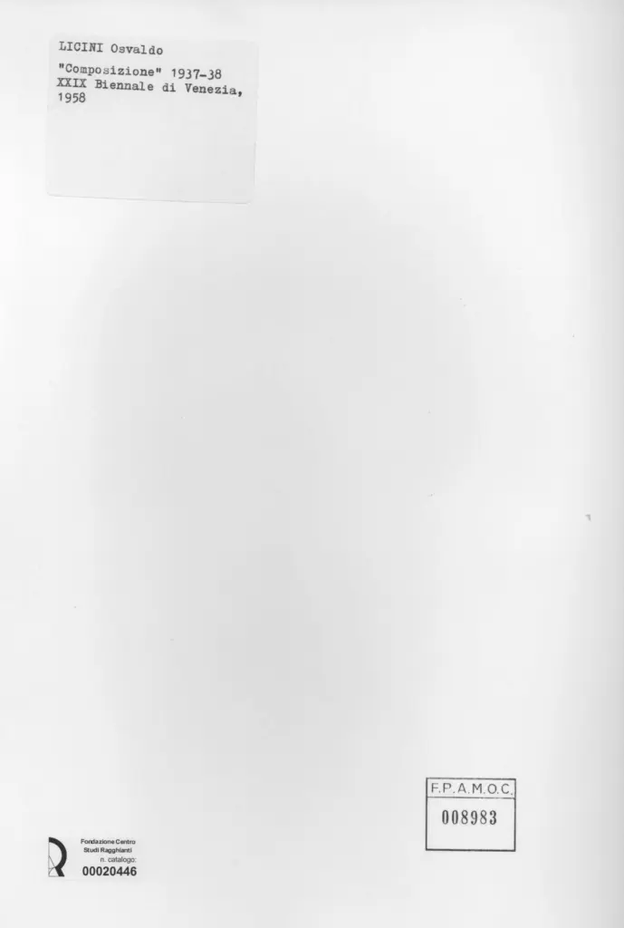 Anonimo, Anonimo , retro