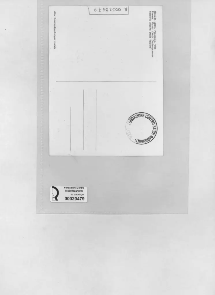 Anonimo, Anonimo , Licini, Osvaldo - sec. XX -