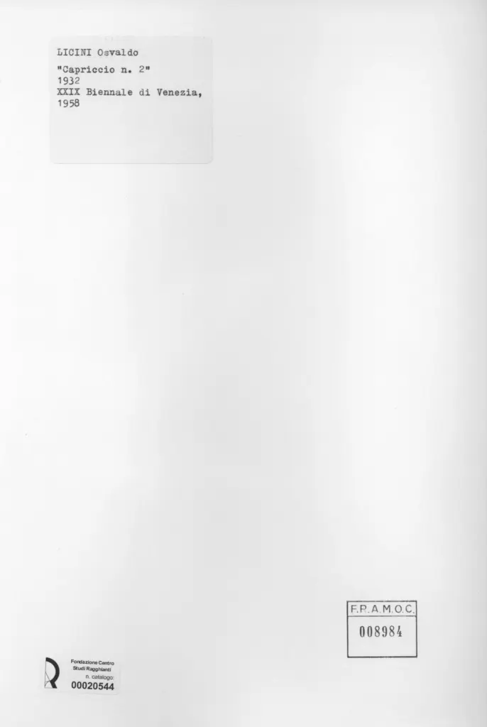 Anonimo, Anonimo , retro