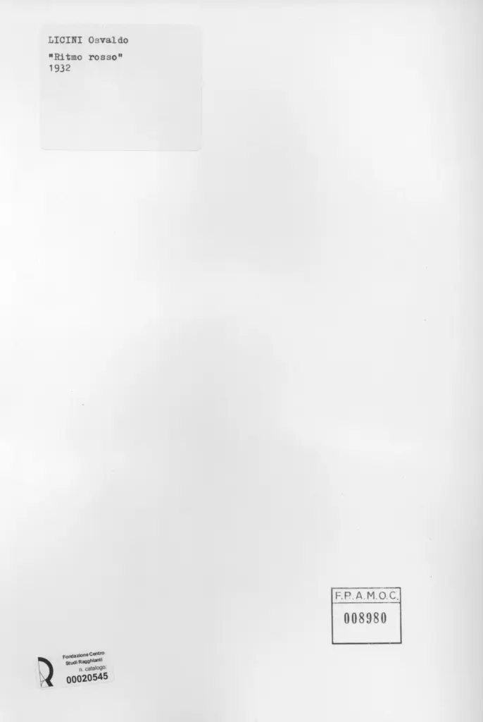 Anonimo, Anonimo , retro