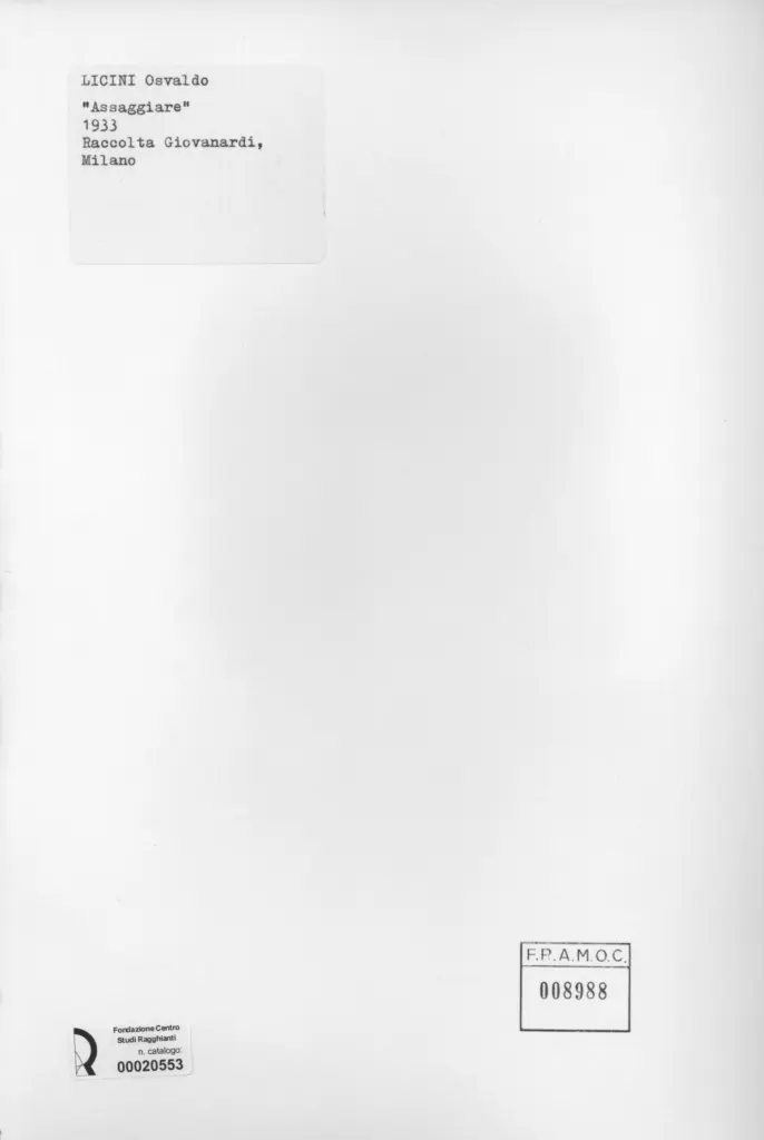 Anonimo, Anonimo , retro