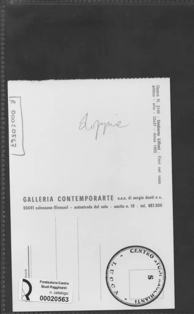 Anonimo, Anonimo , retro