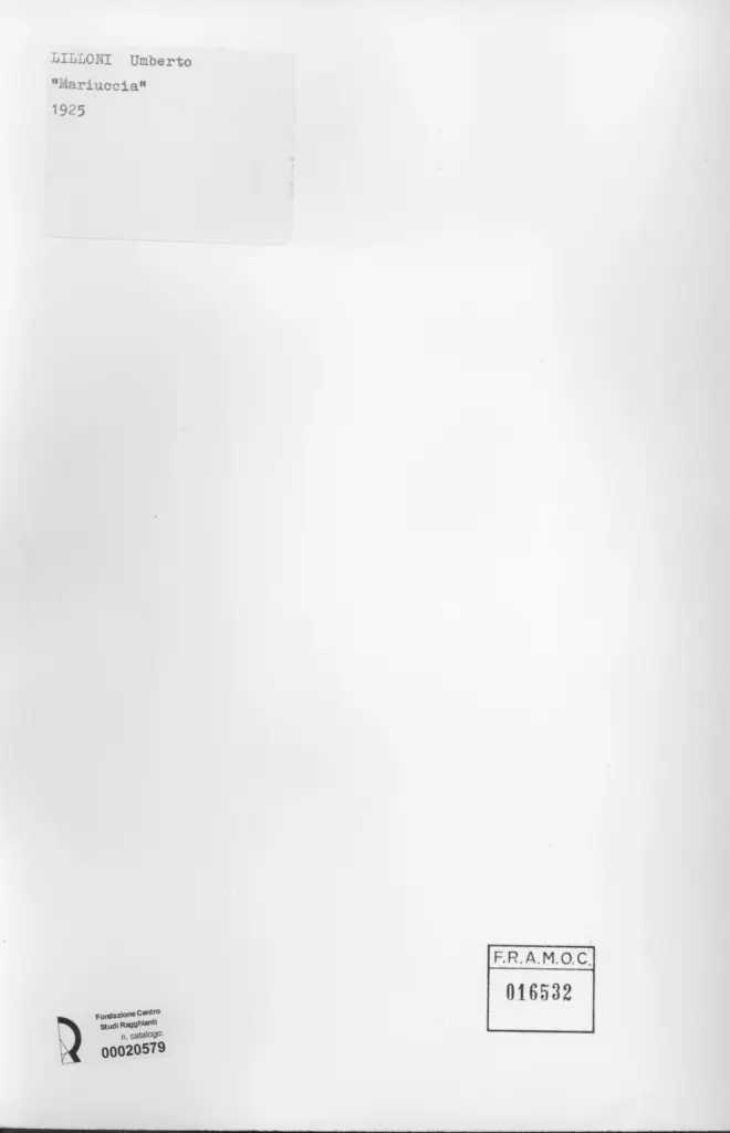 Anonimo, Anonimo , retro