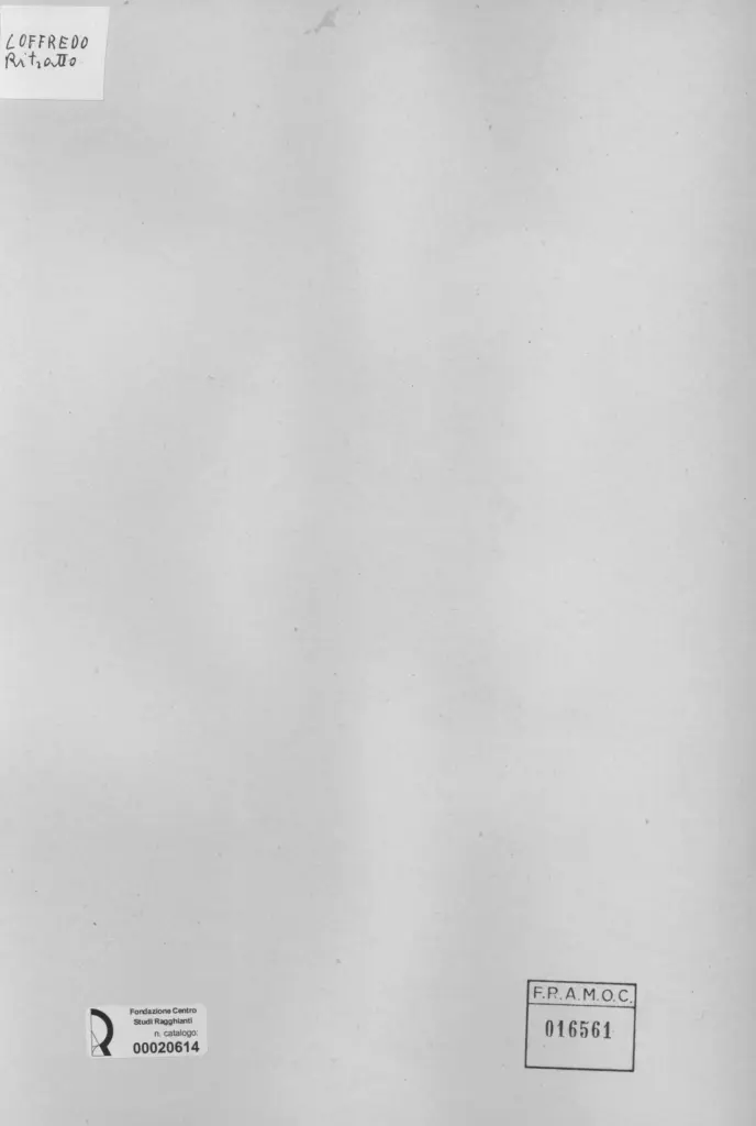 Anonimo, Anonimo , retro