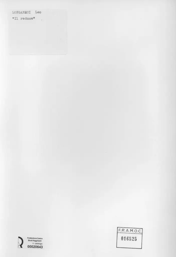 Anonimo, Anonimo , retro