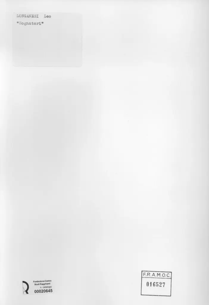 Anonimo, Anonimo , retro