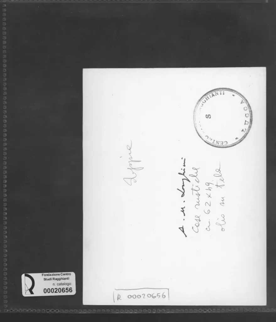 Anonimo, Anonimo , retro