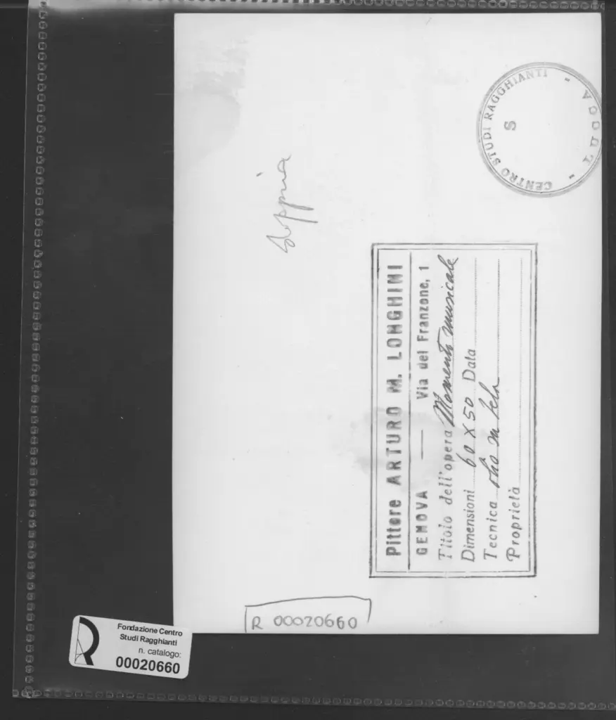 Anonimo, Anonimo , retro