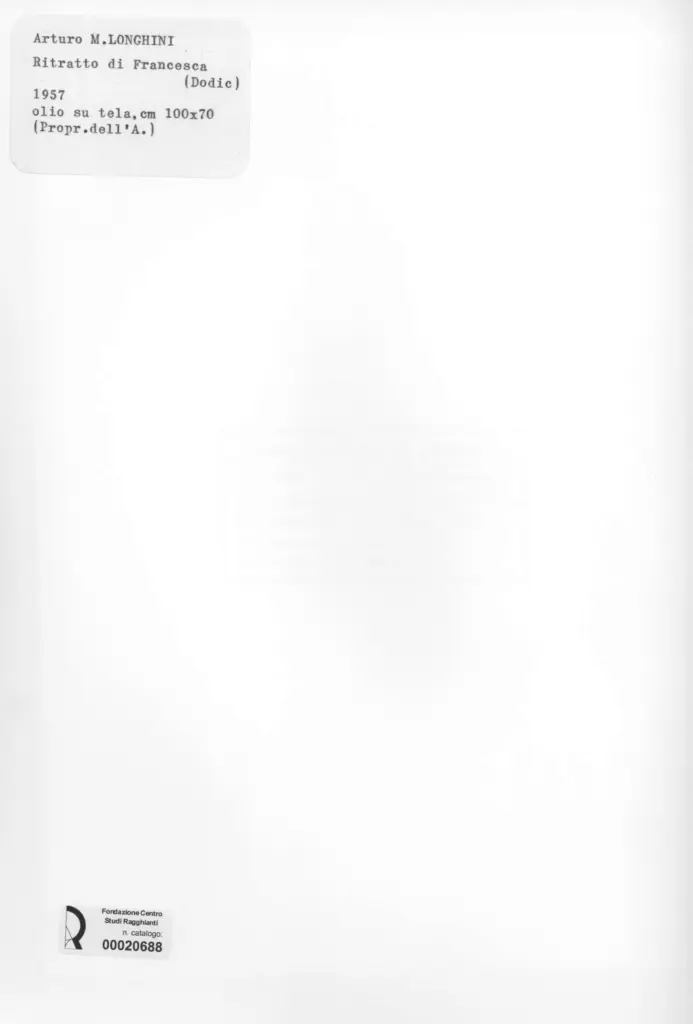 Anonimo, Anonimo , retro