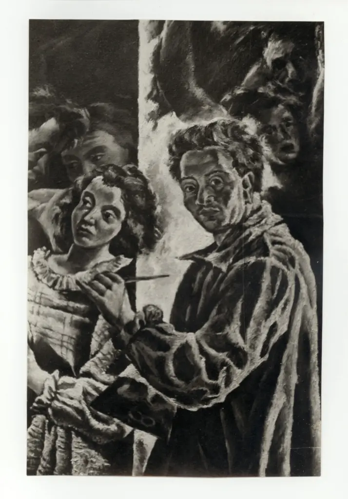 Lotti, Dilvo , Nel mio studio (particolare)