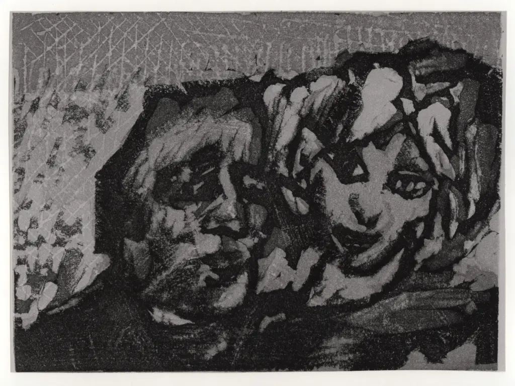 Anonimo , Maccari, Mino - sec. XX - Il maestro , fronte