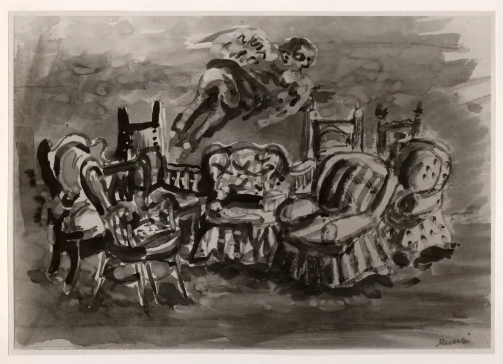 Maccari, Mino , La rotazione delle cariche