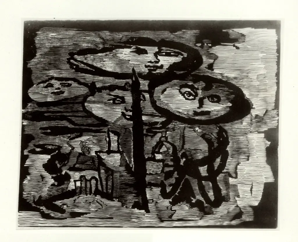 Giacomelli , Maccari, Mino - sec. XX - Incisione , fronte