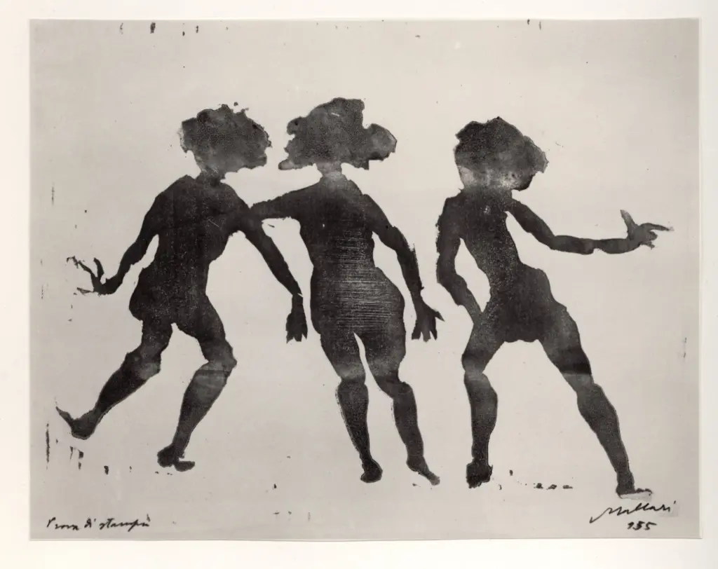 Fotografia Ferruzzi , Maccari, Mino - sec. XX - Figure , fronte