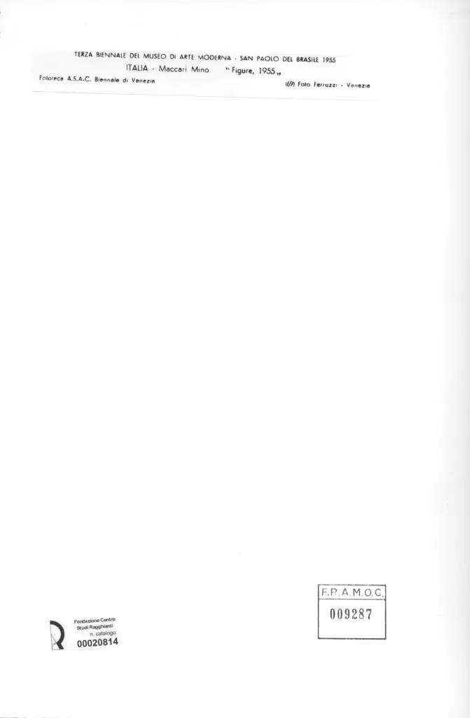 Fotografia Ferruzzi , Maccari, Mino - sec. XX - Figure , retro