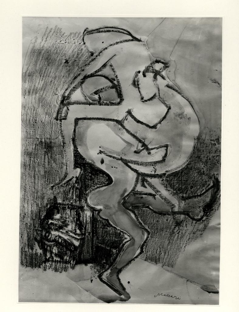 Giacomelli , Maccari, Mino - sec. XX - Lezione di danza , fronte