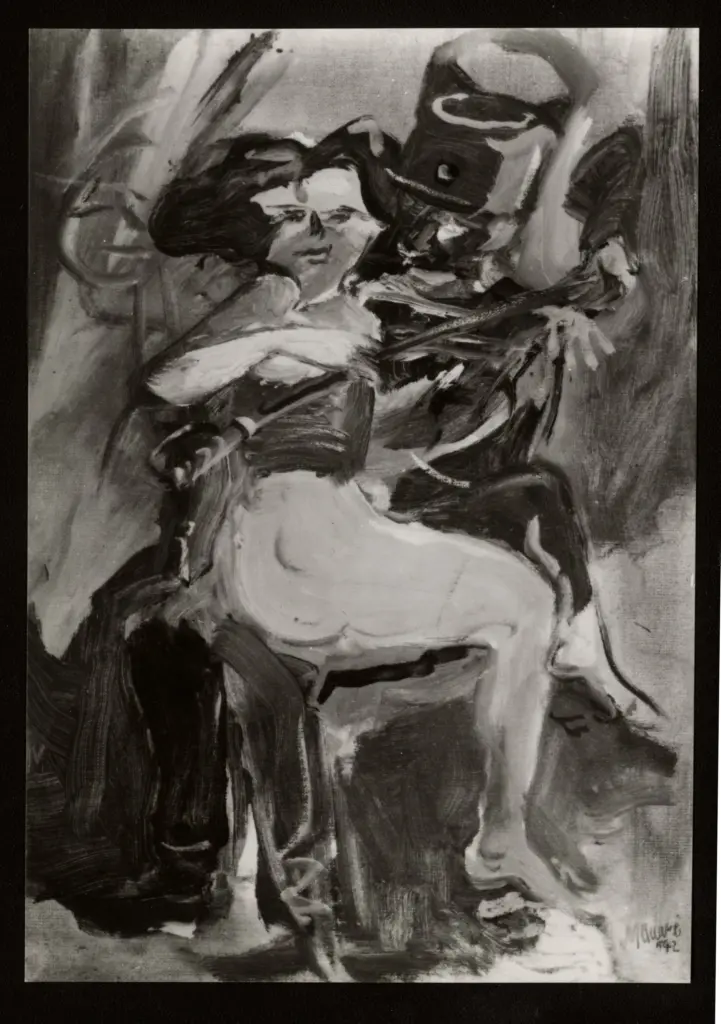 Anonimo , Maccari, Mino - sec. XX , fronte