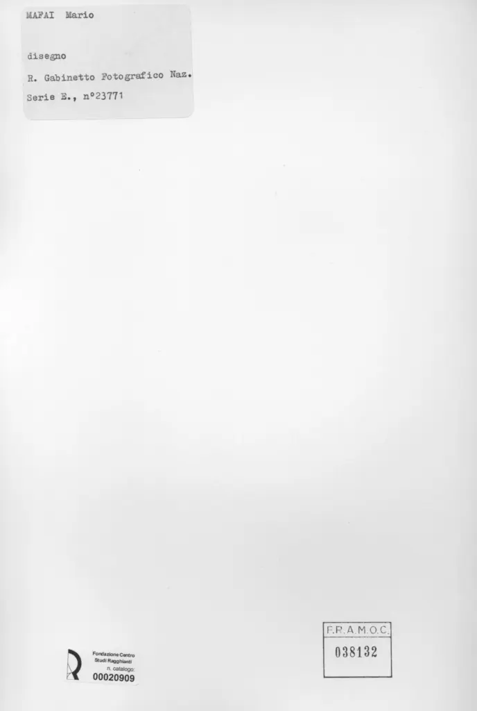 Istituto Centrale per il Catalogo e la Documentazione: Fototeca Nazionale , retro