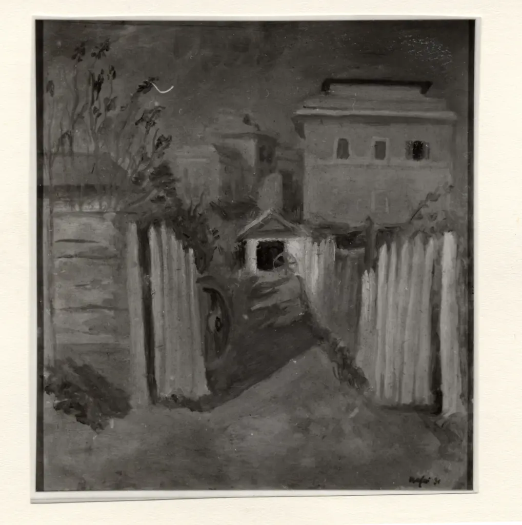 Anonimo , Mafai, Mario - sec. XX - , fronte