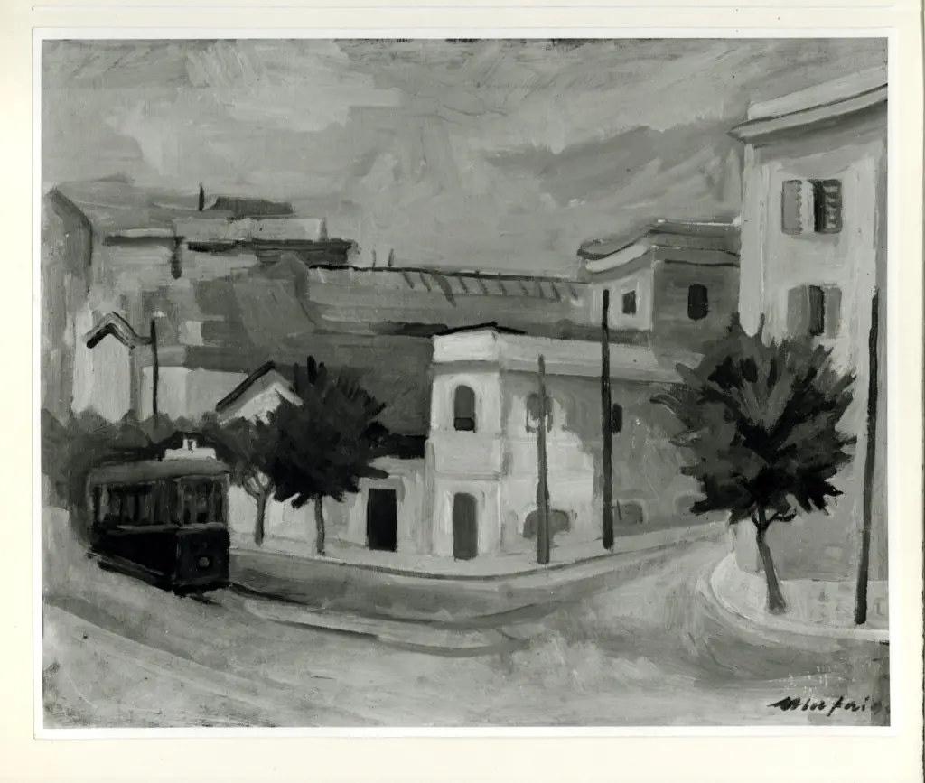 Universit&agrave; di Pisa. Dipartimento di Storia delle Arti&nbsp; , Mafai, Mario - sec. XX , fronte