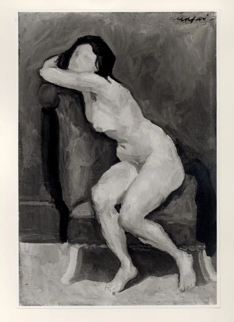 Universit&agrave; di Pisa. Dipartimento di Storia delle Arti&nbsp; , Mafai, Mario - sec. XX , fronte