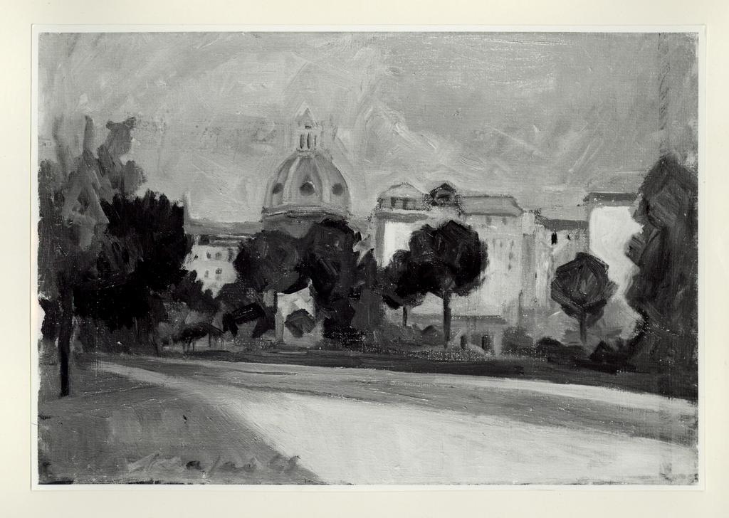 Università di Pisa. Dipartimento di Storia delle Arti  , Mafai, Mario - sec. XX - , fronte