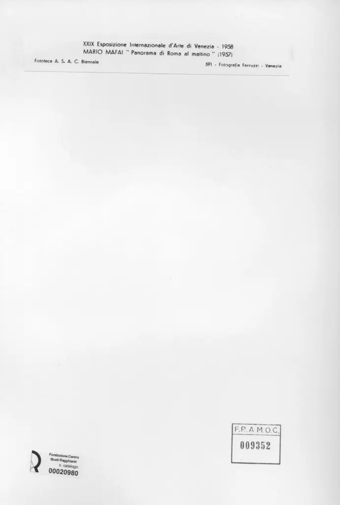 Fotografia Ferruzzi , retro