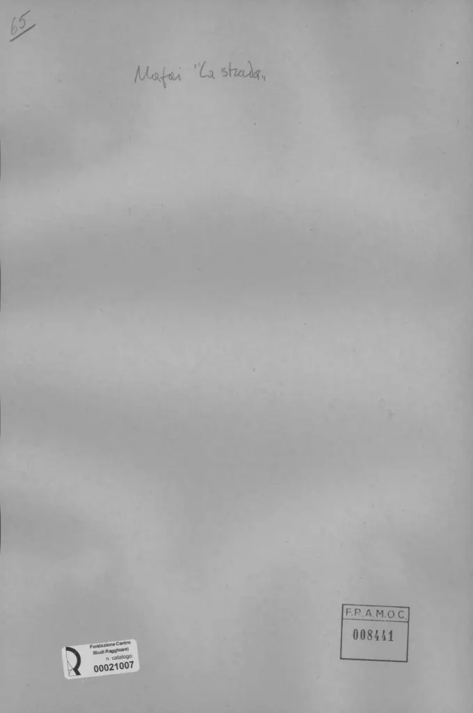 Anonimo, Anonimo , retro