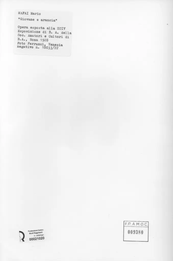 Fotografia Ferruzzi , retro